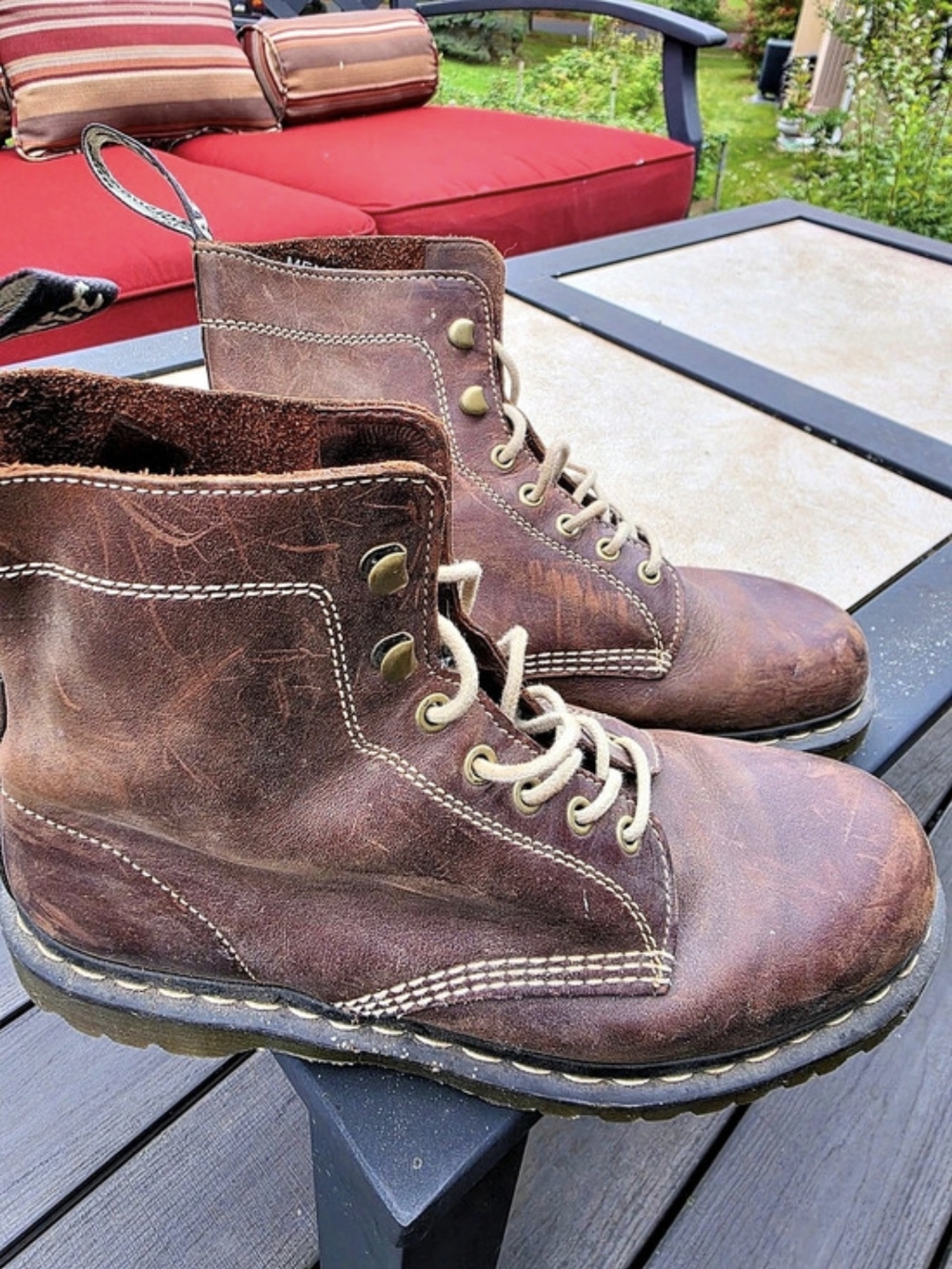 Dr. Martens 939 Ben Boot Leather Boots Brown US 10
